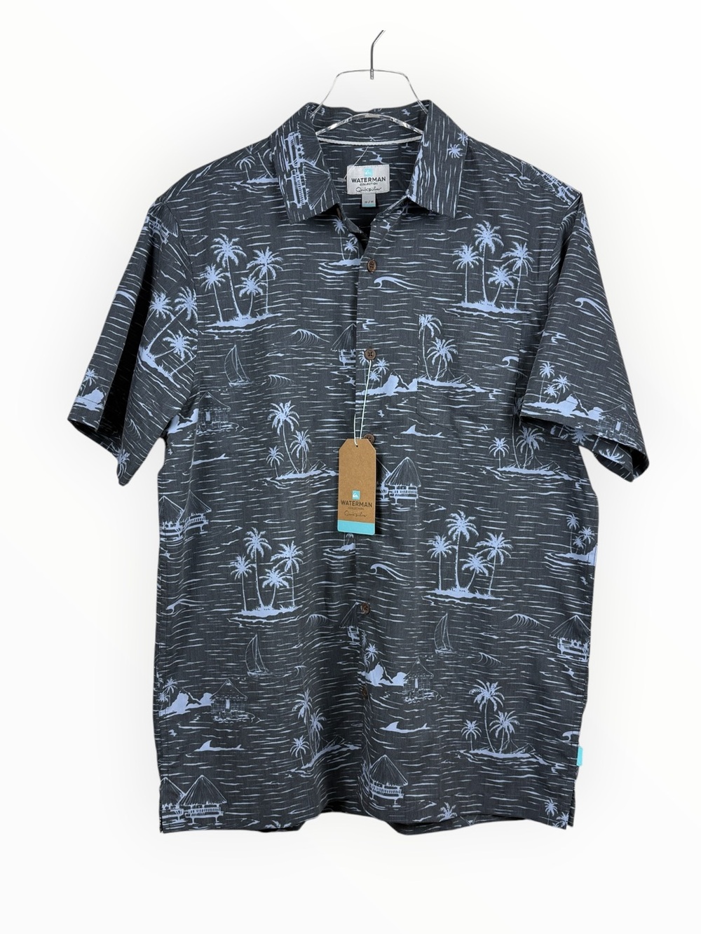Quiksilver Waterman Collection Total Eclipse Men's Size M NWT MSRP $70
